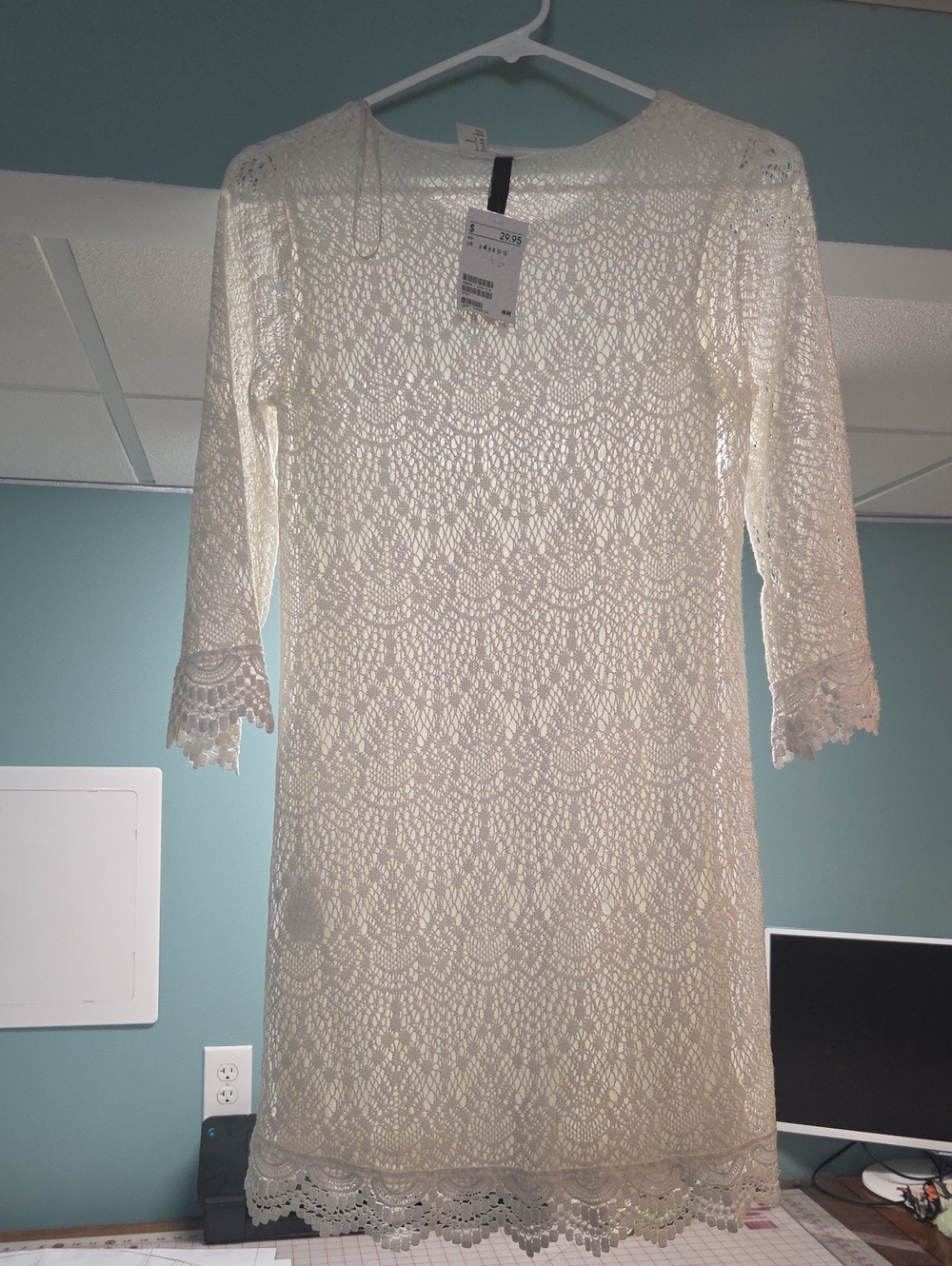 Lace Shift Dress